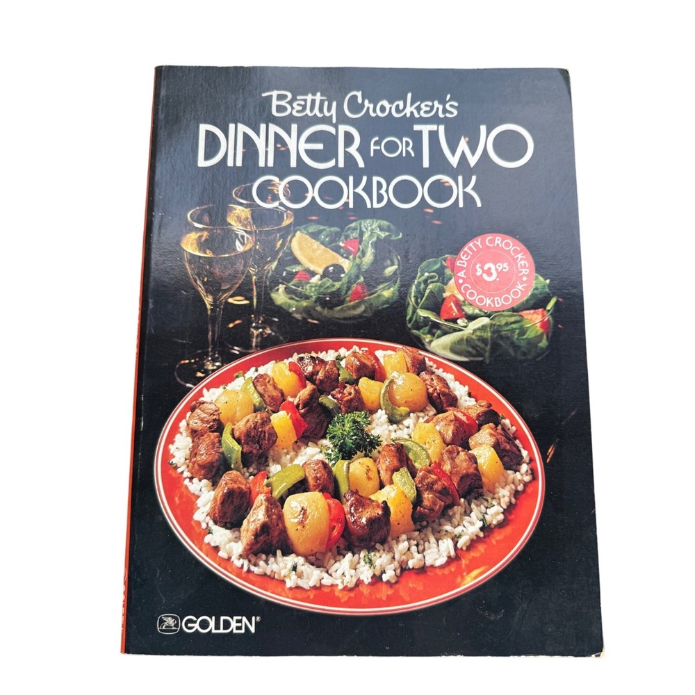Betty Crocker's Dinner‎ for Two Cookbook 1980 Revised Edition First Printing